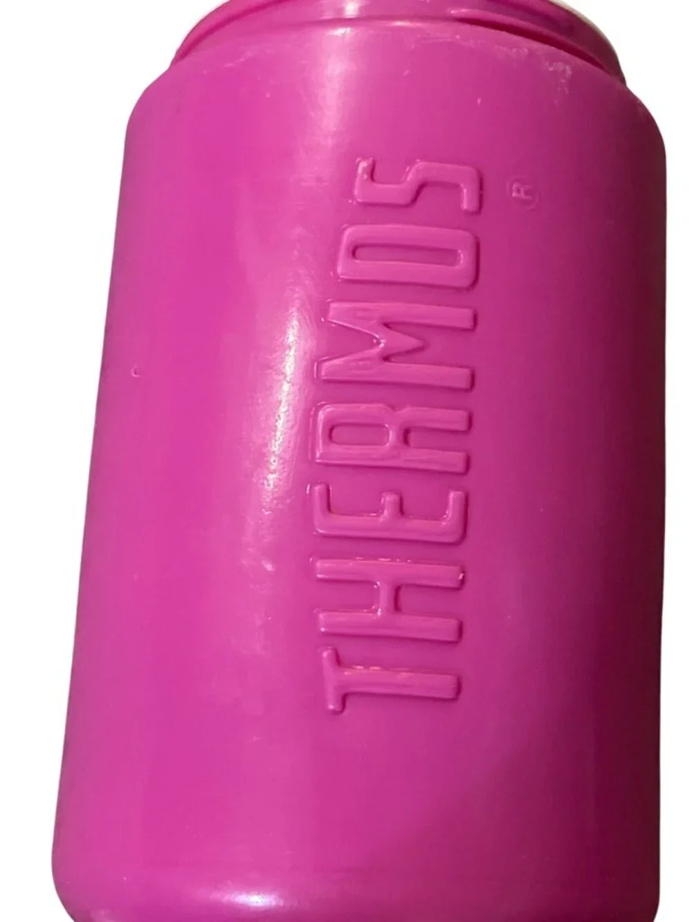 Vintage Flintstones Kids Thermos 10 Oz Pink Model 3700 Cartoon Lunchbox Bottle U